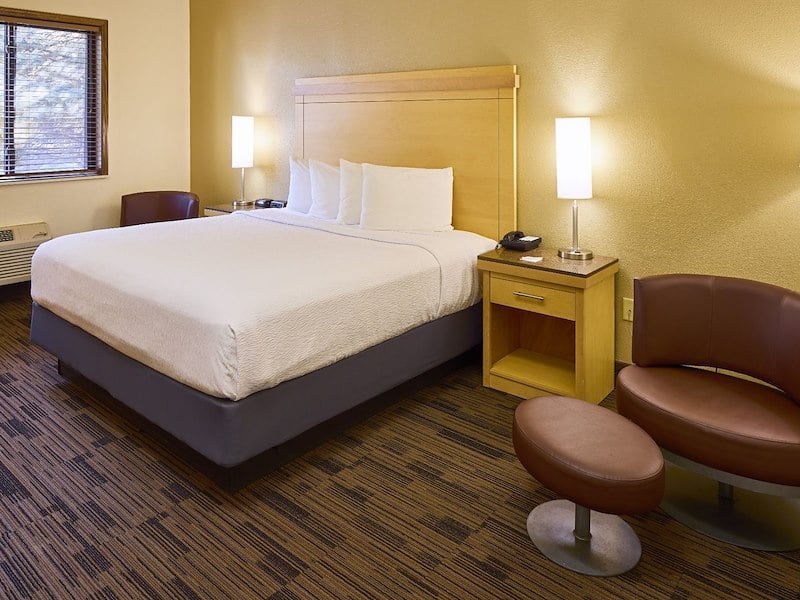 King Executive Non-Smoking Room at LivINN Hotel, South Burnsville