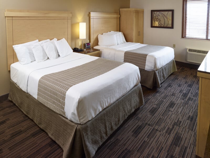 Premium 2 Queen Accessible Non Smoking Room at LivINN Hotel,South Burnsville