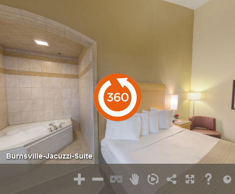 Jacuzzi Suite of LivINN Hotel Minneapolis South/Burnsville